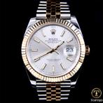 Rolex Datejust 41 126333 Silver dial Fullset 09-2020, Gebruikt, Rolex, Polshorloge, Ophalen of Verzenden