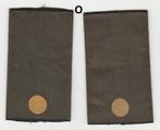 set rangen epauletten Adjudant / Vaandrig (O), Ophalen of Verzenden, Landmacht, Nederland, Embleem of Badge