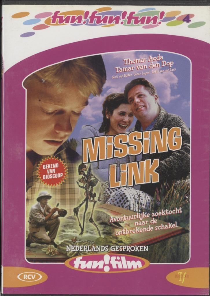73) Missing Link: met Thomas Acda en Tamar van den Dop, Cd's en Dvd's, Dvd's | Avontuur, Gebruikt, Alle leeftijden, Ophalen of Verzenden