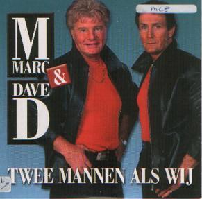 cd-single van Marc & Dave ‎– Twee Mannen Als Wij, Cd's en Dvd's, Cd Singles, Zo goed als nieuw, Nederlandstalig, 6 singles of meer