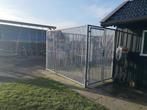 Honden kennel Buitenverblijf en Binnenverblijf, Ophalen, Hondenkennel, 110 cm of meer, 100 cm of meer