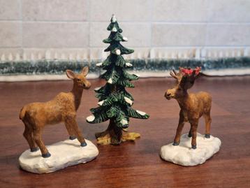 LEMAX Mr. And Mrs. Moose #32725 – set van 3  beschikbaar voor biedingen