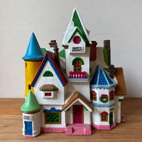 Vintage Lemax Santa's Wonderland Santa's Workshop 1993, Diversen, Kerst, Zo goed als nieuw, Ophalen of Verzenden