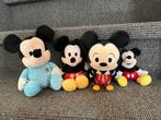Disney mickey mouse knuffels, Ophalen of Verzenden, Zo goed als nieuw, Overige typen