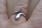 zilveren slangen ring [920], Sieraden, Tassen en Uiterlijk, Ringen, 17 tot 18, Dame, Zo goed als nieuw, Zilver