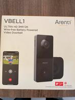 Arenti videodeurbel, Huis en Inrichting, Deurbellen, Ophalen of Verzenden, Ingebouwde camera, Zo goed als nieuw, Draadloos