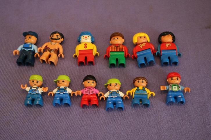 Lego Duplo poppetjes., Kinderen en Baby's, Speelgoed | Duplo en Lego, Gebruikt, Duplo, Losse stenen, Ophalen of Verzenden