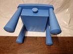 Nachtkastje kleur blauw, Ophalen of Verzenden, Zo goed als nieuw, Hout, Minder dan 45 cm