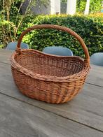 Rieten picknickmand / boodschappenmand., Ophalen of Verzenden, Zo goed als nieuw