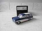 Minichamps Opel Rekord P1 Caravan 1958-60 Royal bleu, Ophalen, Nieuw, Auto, MiniChamps