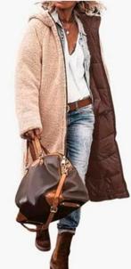 Nieuw!!! Jas 2 kanten te dragen! Heerlijk warm!, Ophalen, Nieuw, Maat 38/40 (M), Bruin