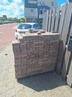Gratis 12m2 boerderij klinkertjes 15x7 brons, Ophalen, Gebruikt, Klinkers, 10 m² of meer