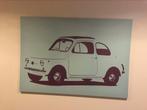 Canvas fiat 500, Huis en Inrichting, Ophalen, Zo goed als nieuw
