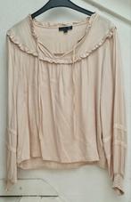 Smashed Lemon blouse maat 36 / S, Beige, Ophalen of Verzenden, Zo goed als nieuw, Lange mouw