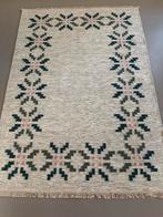 Nieuw handgeweven wollen vloerkleed röllakan Scandinavië, Geen, 150 tot 200 cm, Scandinavisch, Ophalen of Verzenden