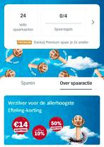 AH Efteling zegels, Eén persoon, Kortingskaart