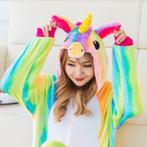 Unicorn onesie verkleden regenboog VEEL MATEN - NIEUW, Ophalen of Verzenden, Nieuw, 104 of kleiner, Jongen of Meisje
