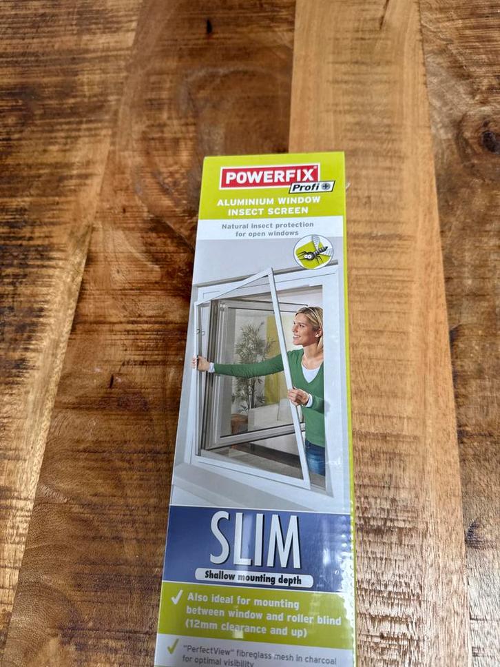 Aluminium Raamhor - Max 130x150 cm - Nieuw in verpakking, Doe-het-zelf en Verbouw, Deuren en Horren, Nieuw, Hordeur, Minder dan 200 cm