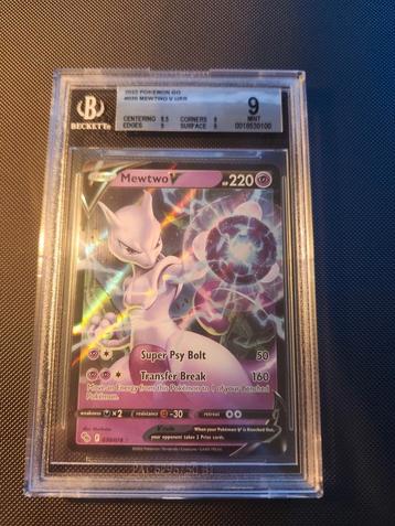 Mewtwo V Pokémonkaart - BGS 9 beschikbaar voor biedingen