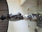 Marmeren vintage lamp paard schaakpaard, Ophalen of Verzenden