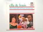 Lp vinyl   Ella Fitzgerald & Louis Armstrong - Ella & Louis, 1960 tot 1980, Gebruikt, Ophalen of Verzenden, 12 inch