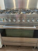 Boretti Gasfornuis Fornuis 90 cm 6 kookzones, Witgoed en Apparatuur, Fornuizen, Ophalen, 60 cm of meer, Zo goed als nieuw, Gas