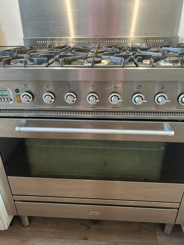 Boretti Gasfornuis Fornuis 90 cm 6 kookzones beschikbaar voor biedingen