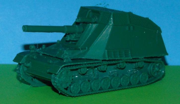 Duitse Hummel - 3D-print in diverse schalen, Hobby en Vrije tijd, Wargaming, Nieuw, Historisch, Toebehoren, Verzenden