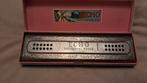Hohner Echo Harp 57/120 M Tremolo Mondharmonica C/G, Muziek en Instrumenten, Blaasinstrumenten | Mondharmonica's, Gebruikt, C-mondharmonica