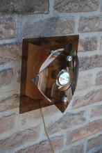 Herda Space Age wandlamp jaren '70, Kunststof, Gebruikt, Ophalen of Verzenden, Nvt