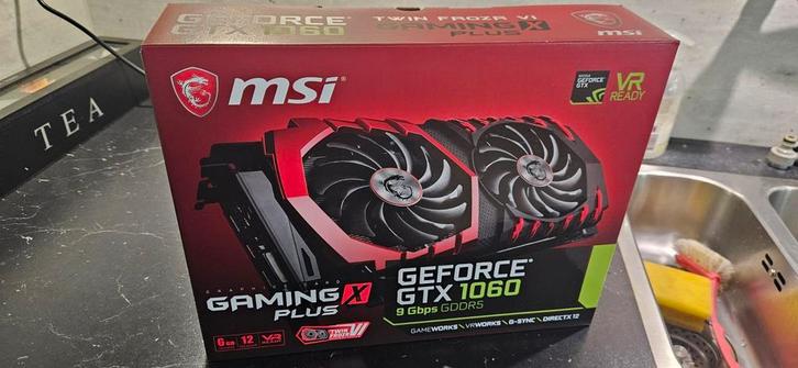 MSI GeForce GTX 1060 6GB, Computers en Software, Videokaarten, Gebruikt, Nvidia, PCI-Express 3.0, GDDR5, HDMI, DisplayPort, DVI