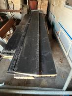 Zwarte Rabatdelen, Doe-het-zelf en Verbouw, Hout en Planken, Ophalen, Gebruikt, Minder dan 25 mm, Plank