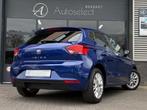 SEAT Ibiza 1.0 TSI Style Airco Cruise Bluetooth, Stof, Gebruikt, 95 pk, Blauw