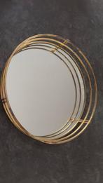Spiegel Schaal met Gouden Rand, Huis en Inrichting, Woonaccessoires | Schalen en Manden, Schaal, Rond, Ophalen of Verzenden, Glas