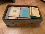 Doos met antieke boeken over muziek-theorie-geschiedenis, Boeken, Ophalen of Verzenden, Gelezen