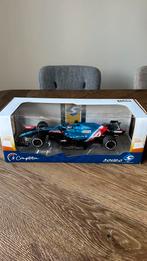 Fernando Alonso 1:18 Portugal 2021 Alpine A521 Solido, Ophalen of Verzenden, Zo goed als nieuw, Auto's