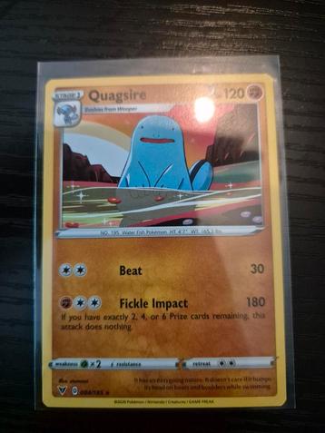 Quagsire - Vivid Voltage - 084/185 beschikbaar voor biedingen