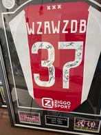 Ajax shirt gesigneerd door elftal vorig seizoen, Ophalen, Zo goed als nieuw, Ajax, Shirt
