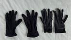 2 Paar Zwarte thermo handschoenen - Maat S, Ophalen of Verzenden, Gedragen, Maat 36 (S), Handschoenen