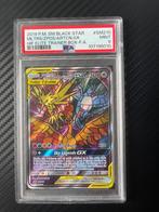 Pokemon Moltres & Zapdos & Articuno GX SM210 TAG TEAM PSA 9, Ophalen of Verzenden, Nieuw, Losse kaart