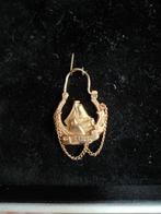 Gouden oorbel met botter, Ophalen of Verzenden, Goud, Pandora