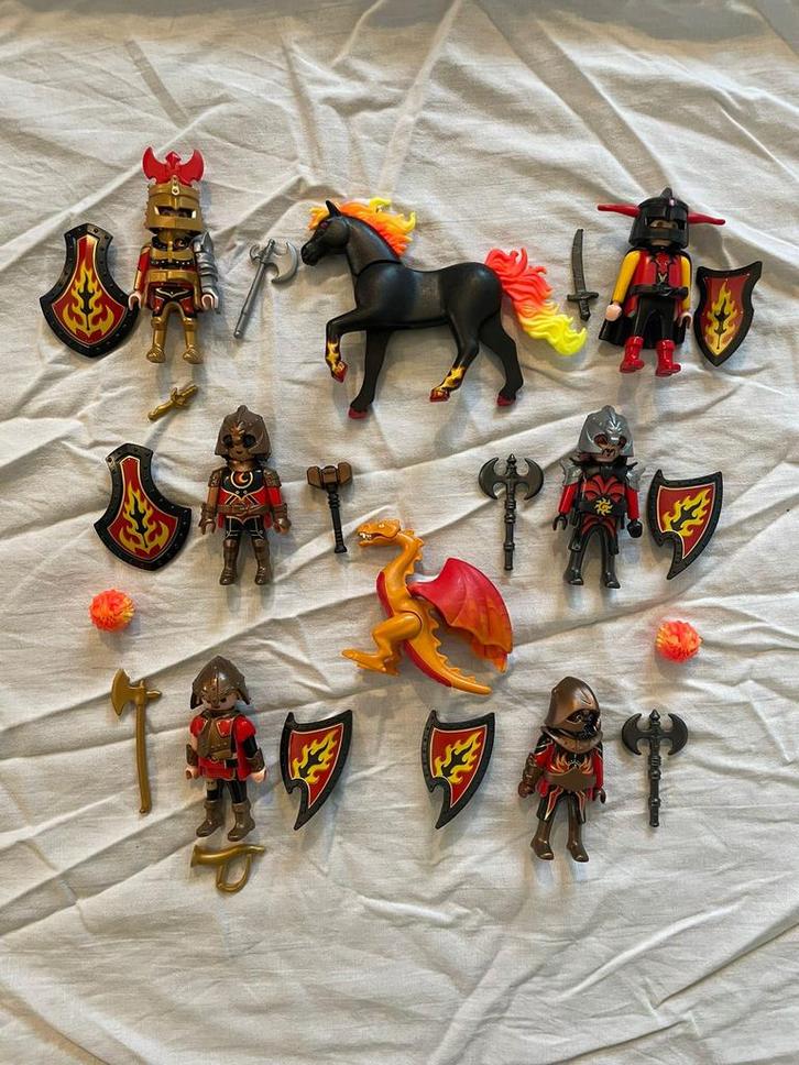 Playmobil Kasteel met Figuren & Draken, Kinderen en Baby's, Speelgoed | Playmobil, Gebruikt, Complete set, Ophalen