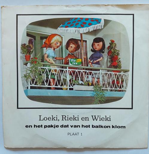 Loeki, Rieki en Wieki en het pakje dat van het balkon klom, Cd's en Dvd's, Vinyl Singles, Gebruikt, Single, Nederlandstalig, 7 inch