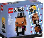 lego brick headz bruidegom 40384 nieuw!, Ophalen of Verzenden, Nieuw, Complete set, Lego