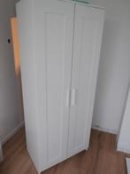 Witte kledingkast met deuren, Overige materialen, Met deur(en), Zo goed als nieuw, Modern