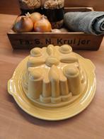 Gele pudding vorm van Petrus Regout Maastricht, Antiek en Kunst, Antiek | Servies los, Ophalen of Verzenden