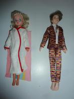 Barbie Fleur en een mannelijke pop., Ophalen of Verzenden, Gebruikt, Overige typen