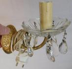 Brocante Franse wandlamp, Huis en Inrichting, Lampen | Wandlampen, Gebruikt, N.v.t., N.v.t., Ophalen of Verzenden