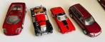 5 rode auto’s schaal 1:24, Hobby en Vrije tijd, Modelauto's | 1:24, Ophalen of Verzenden, Zo goed als nieuw, Auto, Overige merken