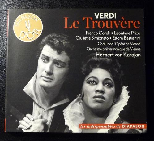 Verdi - Le Trouvère - Herbert Von Karajan, Cd's en Dvd's, Cd's | Klassiek, Zo goed als nieuw, Opera of Operette, Romantiek, Verzenden